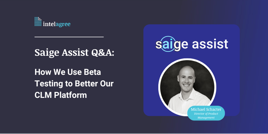 Saige Assist Q&A: How We Use Beta Testing to Better our CLM Platform